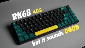 Make Your Budget Keyboard Sound this GOOD (RK68 Mod)