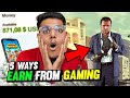 Earn money by playing games   5 genuine ways to make money  career in gaming   2023