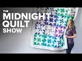 2-at-a-Time HALF SQUARE TRIANGLES Quilt | S6E1 Midnight Quilt Show with Angela Walters