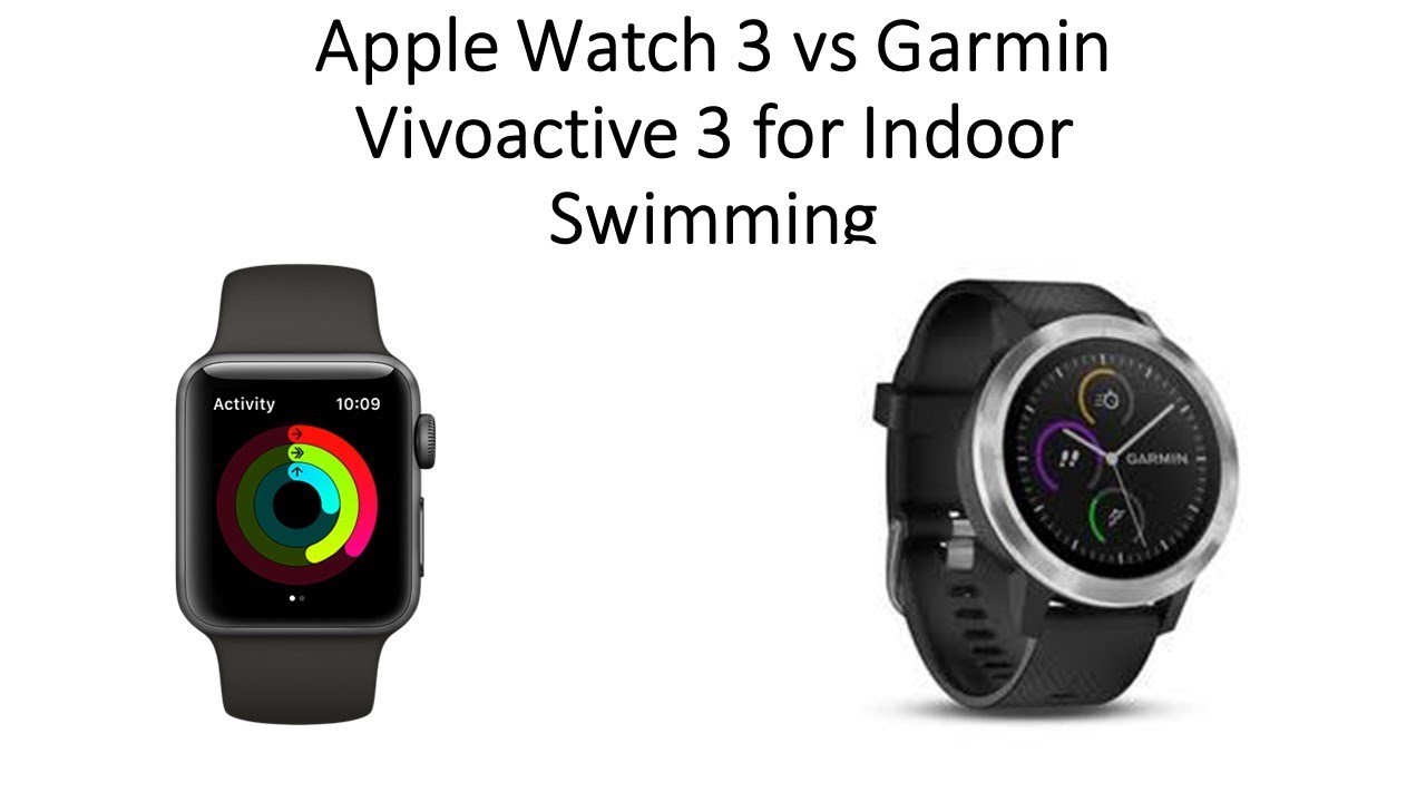 Apple Watch 3 vs Garmin Vivoactive for Indoor Swimming - YouTube