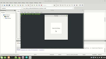 GTK - GtkDialog Part-04
