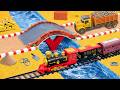 DIY Construction Science Project - Building a Train Bridge over Water