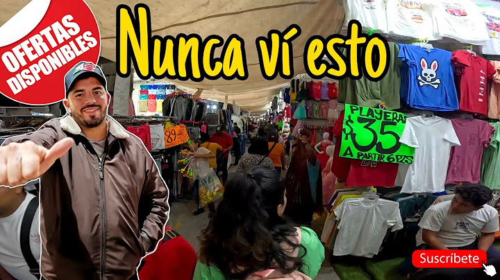 The madness of a flea market that never sleeps. Could it be the largest in Mexico? San Martín Tex...