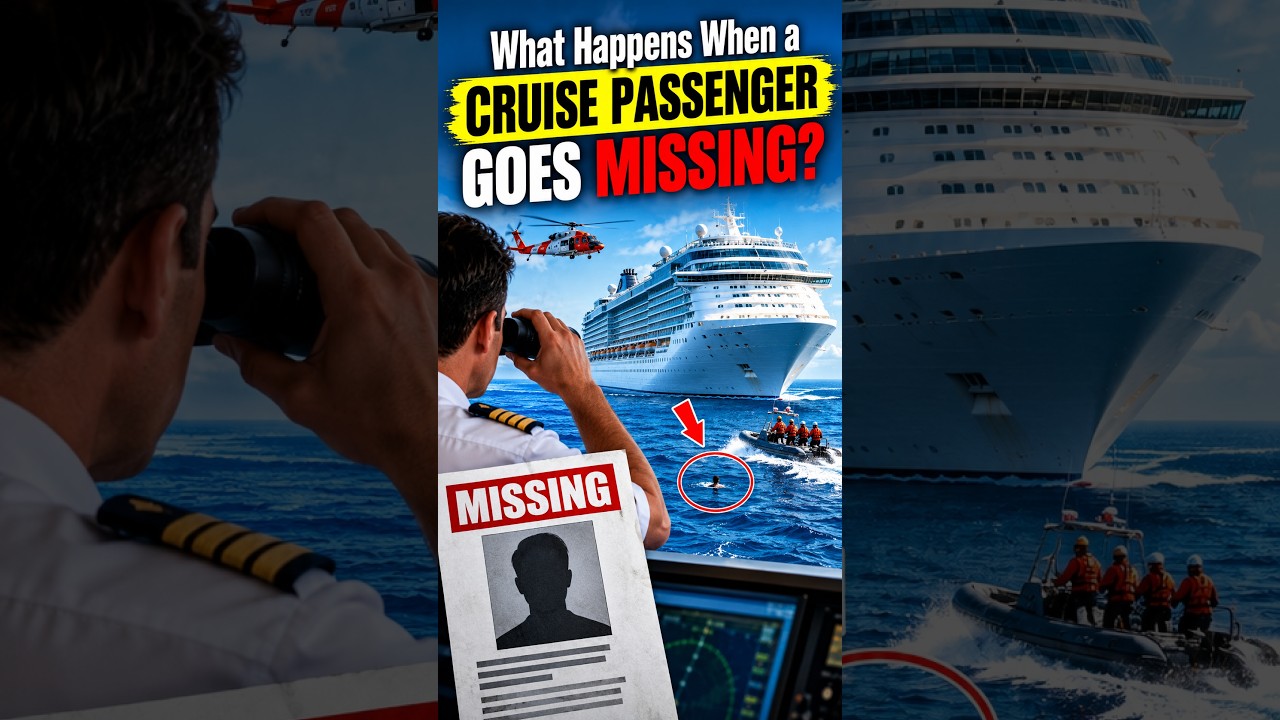 What Happens When a Cruise Passenger Goes Missing? 🚢