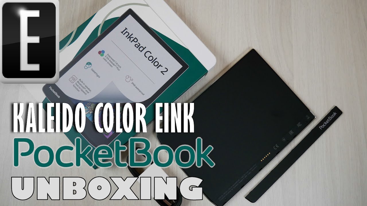 The Latest Color EINK 2023  Pocketbook Inkpad Color 2 Unboxing 
