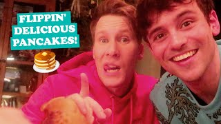 FLIPPIN' DELICIOUS PANCAKES! I Tom Daley