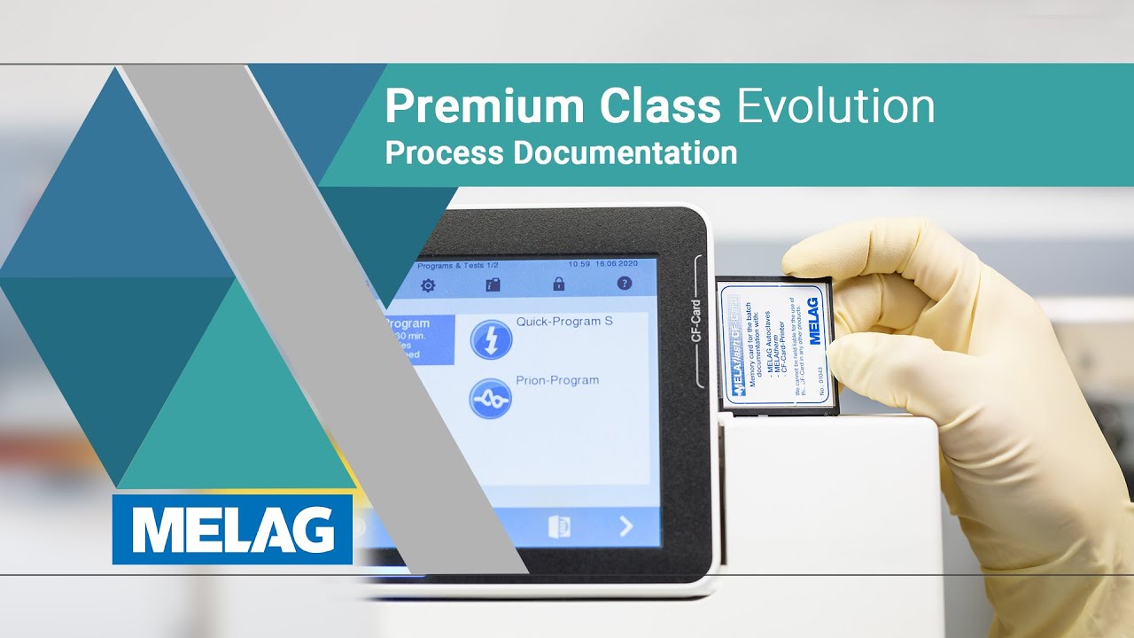 Process documentation of steam sterilizers / autoclaves | Vacuklav Evolution Tutorial