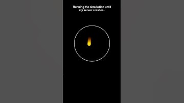 Ball bouncing simulation #adhd #music #code #space #python #physics #simulations #memes #science