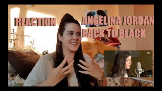 ITALIAN REACTION to ANGELINA JORDAN - Back to Black