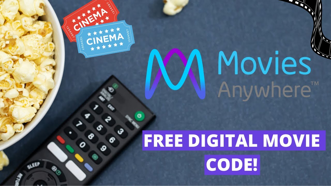 Free Digital Movie Code Movies Anywhere 2021 Promo with Universal All