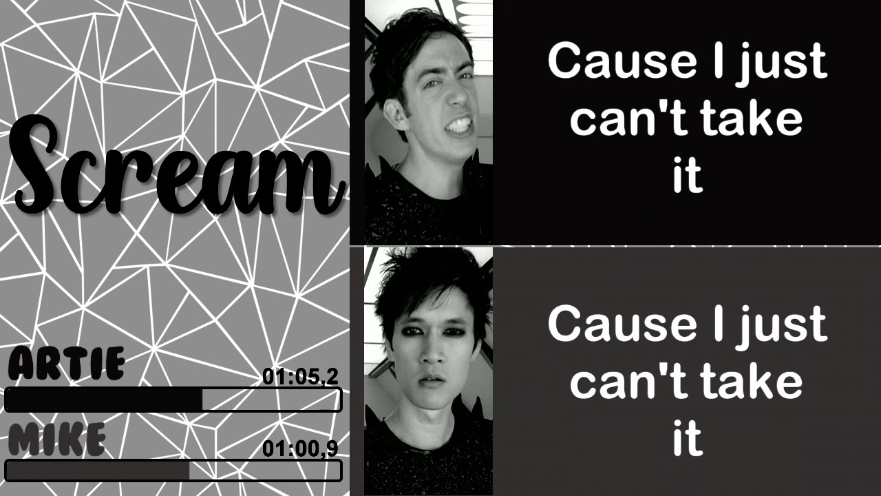 Glee - Scream | Line Distribution + Lyrics