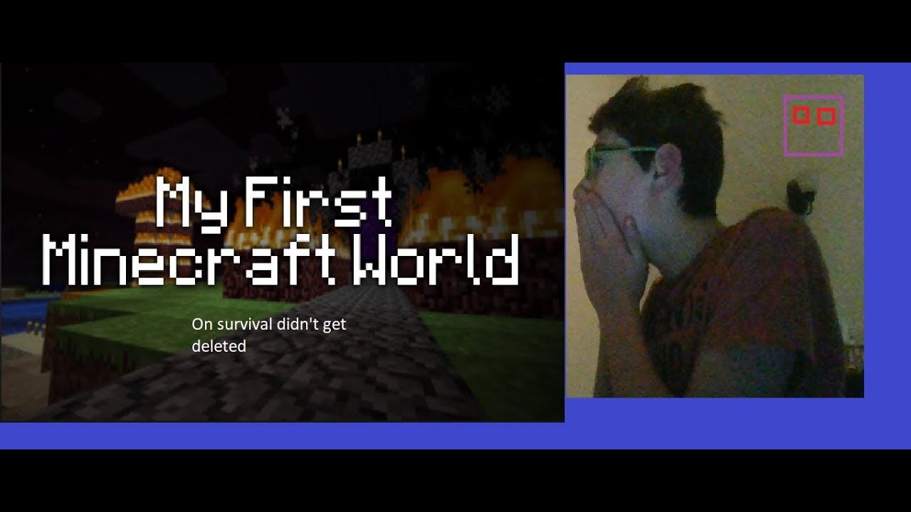 Minecraft survival part 2/ my world didnt get deleted!!! - YouTube