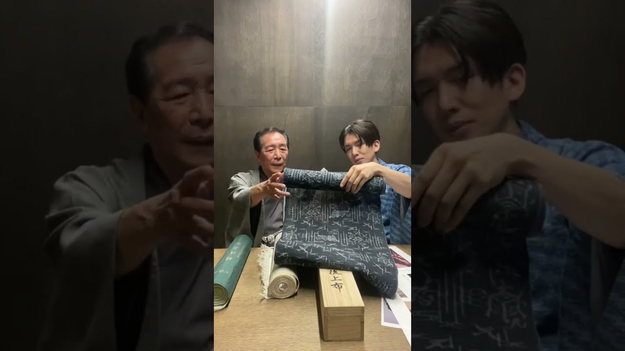 重要無形文化財 越後上布の魅力｜銀座もとじ - YouTube