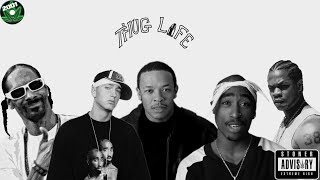 Dr Dre Ft. 2Pac, Eminem, Snoop Dogg, 50 Cent, Xzibit, Dmx, Ice Cube - Hip Hop Old School 2023