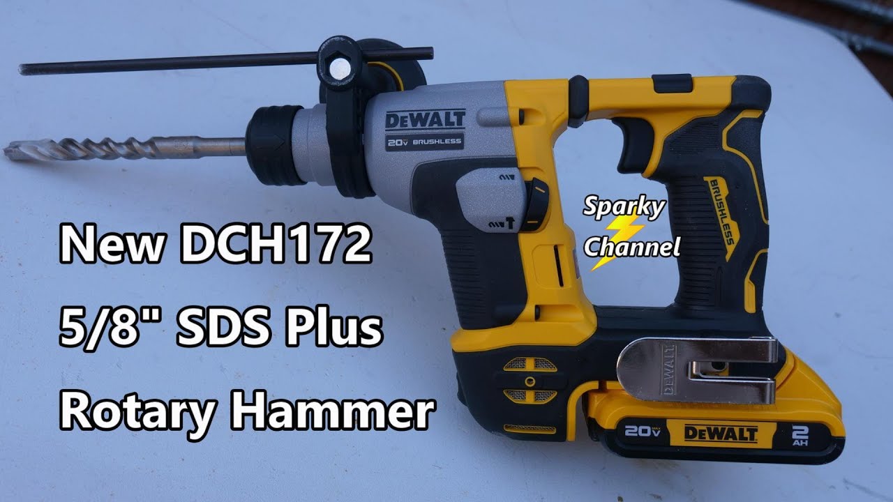 DeWalt 20V Max Atomic 5/8-Inch SDS-Plus Rotary Hammer DCH172