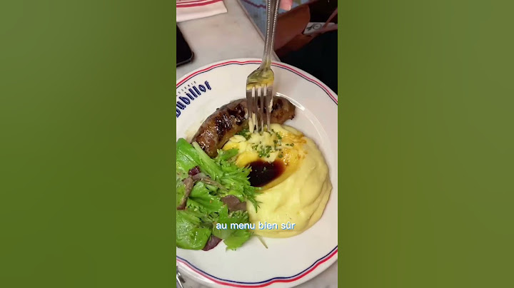 🇫🇷 BON resto français fancy pas cher - Brasserie Dubillot #shorts