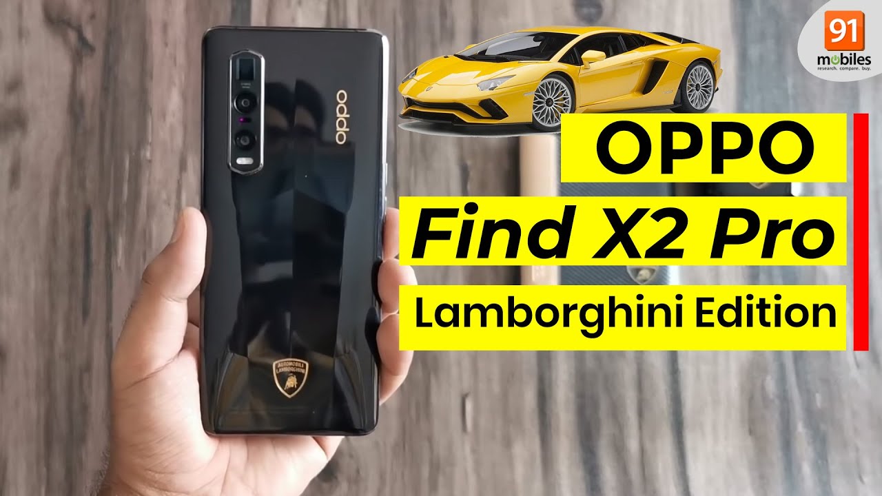 OPPO Find X2 Pro Lamborghini Edition The Supercar of all Smartphones -  YouTube