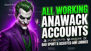 ANAWACK!! ALL WORKING ANAWACK ACCOUNTS FOR GTA 5 - ONLINE #ps4 #ps5 #xbox #xboxseriesx