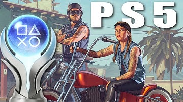 GTA 5 - PS5 - Platinum Trophy (Every Trophy Shown)