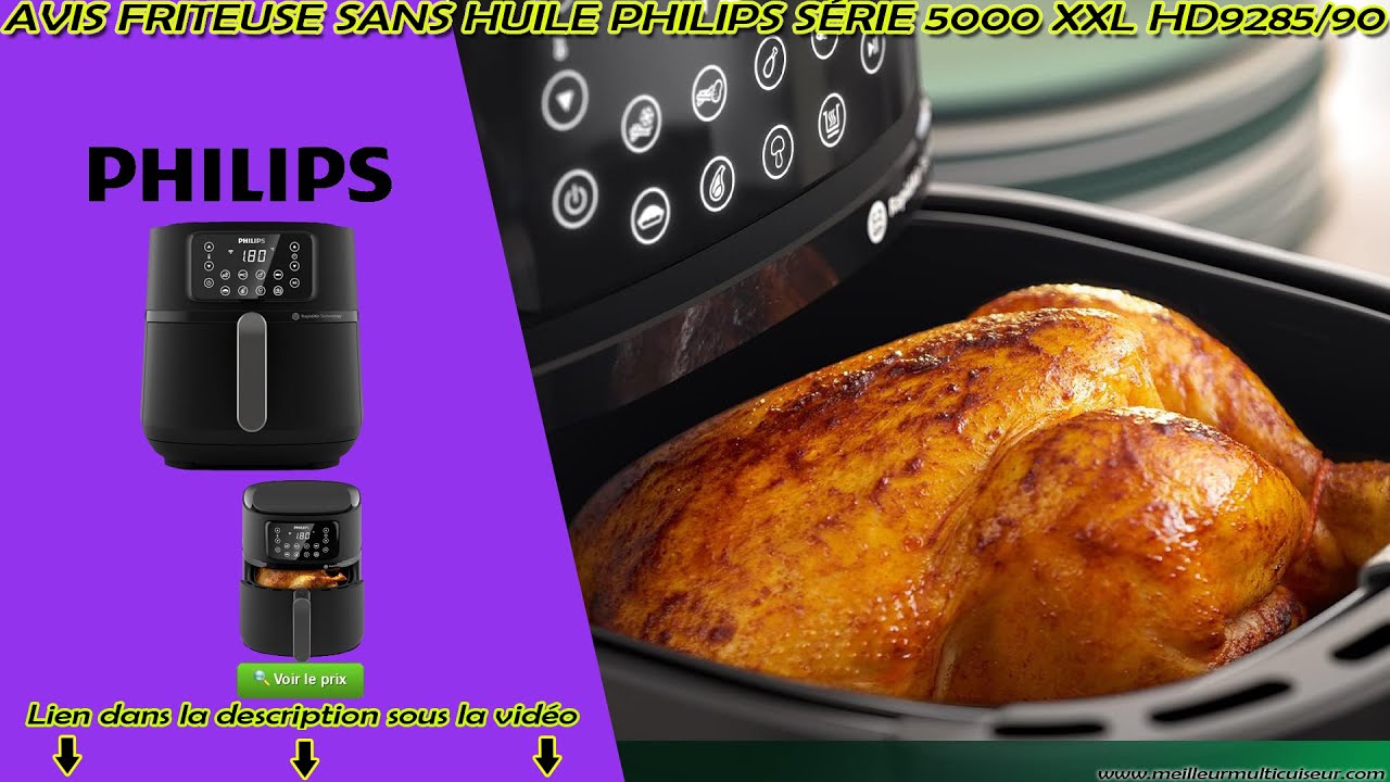 Promo Airfryer : le Philips Série 5000 XL passe sous les 200€ ! Enfin un  moyen de faire des frites légères avec son smartphone ! 