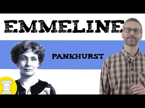 Quien fue Emmeline Pankhurst 🤔 Biografía