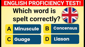 ENGLISH PROFICIENCY TEST QUESTIONS & ANSWERS! ✅ (How to PASS an English Language Test in 2025!)