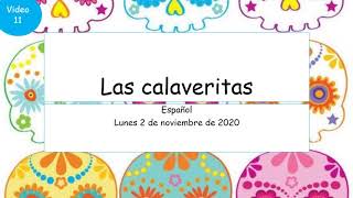 Español 3ro Las calaveritas