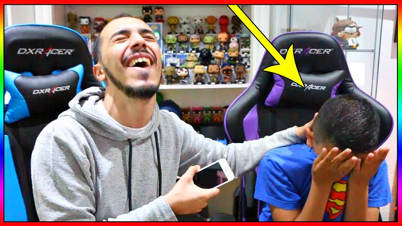 JE FAIS CROIRE A MOMO QUE J'OFFRE SON IPHONE DANS UN CONCOURS SUR TWITTER - IL PLEURE EN VIDÉO !