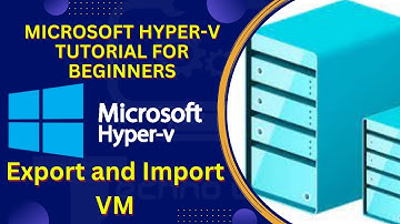 12. How to Export & Import Virtual Machine in Hyper-V | Exporting and Importing Hyper-V VM | Bengali