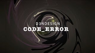 CODE_ERROR  [ Only of interest to sound effects enthusiasts ]