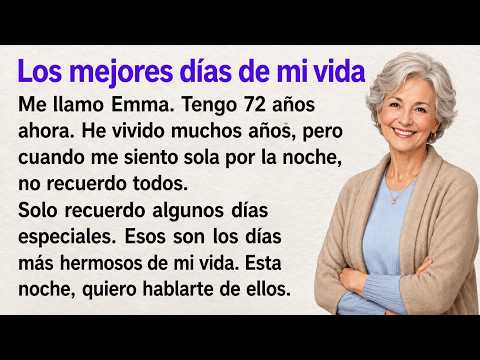 THE BEST DAYS OF MY LIFE   |  Learn Spanish Through Stories  |  Level  3