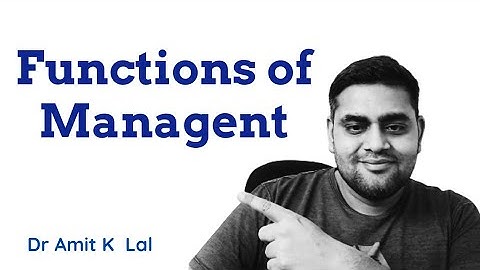 Function of Management