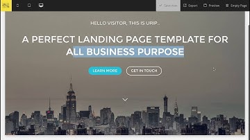 Tutorial 2: Urip Builder - Animated Headline Setting