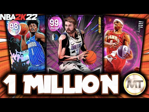 1 MILLION MT SQUAD BUILDER! THIS LINEUP IS OVERPOWERED IN NBA 2K22 MyTEAM!