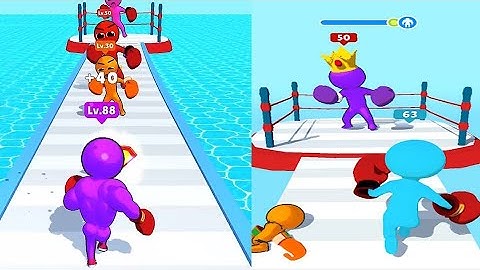 Level Up Runner All Levels Gameplay Trailer Android,ios New Game