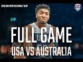 FULL GAME // USA VS AUSTRALIA: GAME 2 AT MARVEL STADIUM