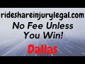 Uber Accident Attorney Dallas - Get a No-Risk, No-Fee Consultation Today - No Fee Until You Get Paid