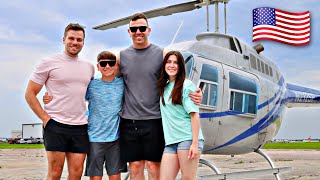THIS IS CRAZY! 🇺🇸 Helicopter Ride in Florida, Trying Raising Canes & Universal Studios VIP Tour! ⭐️
