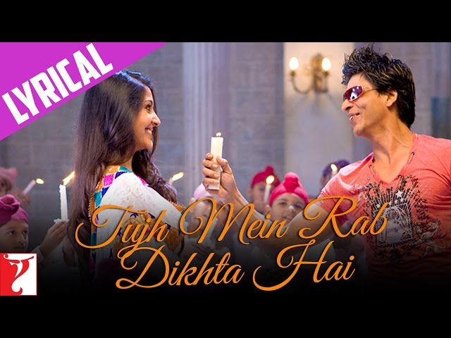 Lyrical: Tujh Mein Rab Dikhta Hai Song with Lyrics | Rab Ne Bana Di Jodi | Jaideep Sahni class=