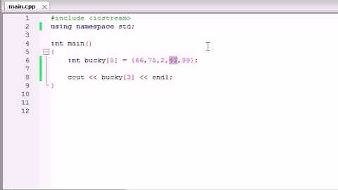 Buckys C++ Programming Tutorials   32   Arrays | C++ Tutorial