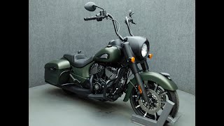 Indian Springfield Dark Horse 2021 Avec Abs - National Powersports Distributors Resimi
