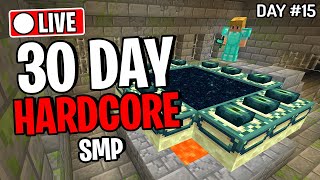 🔴 THE DRAGON FIGHT TODAY!!💀| 30 DAYS HARDCORE SMP!! 💔
