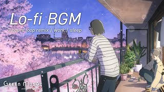 作業用BGM - 部屋でかけ流したいチルなLofi Music/夜桜に癒される【仕事・勉強・睡眠】 screenshot 3