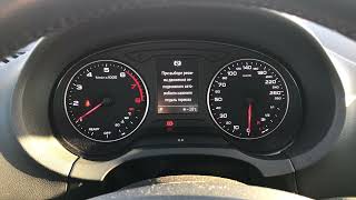 Как правильно завести машину с автоматом (роботом) в мороз на примере AUDI A3 SEDAN 2016