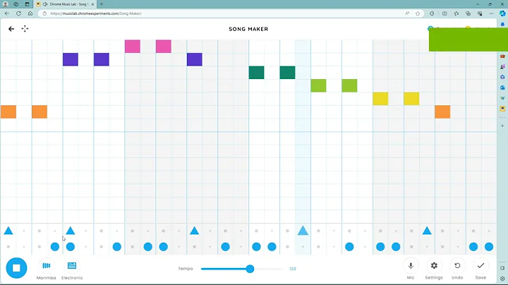 Who Said You Can't Make A Good Beat in Chrome Music Lab?
