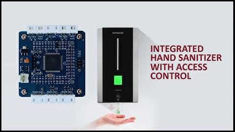 CALMS Integrated Access Control with Hand Sanitizer (with 2-Factor Authentication)
