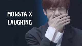 Monsta X laughing for 10 minutes