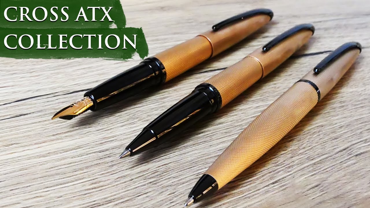 Bestrating stijfheid uitzondering Cross ATX Collection Overview | Contemporary Styled Fountain pen |  Available at Appelboom - YouTube