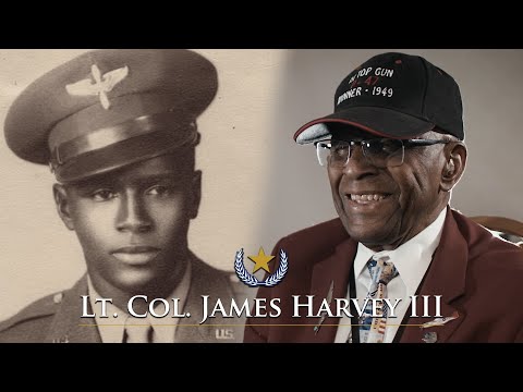 'Tuskegee Top Gun' James Harvey, the First African American Jet Combat Pilot