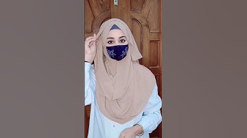 Hijab tutorial for college/school girl